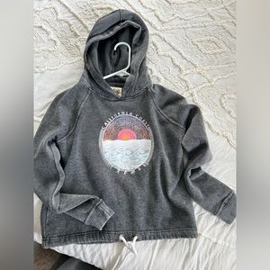 Graphic hooded sweatshirt